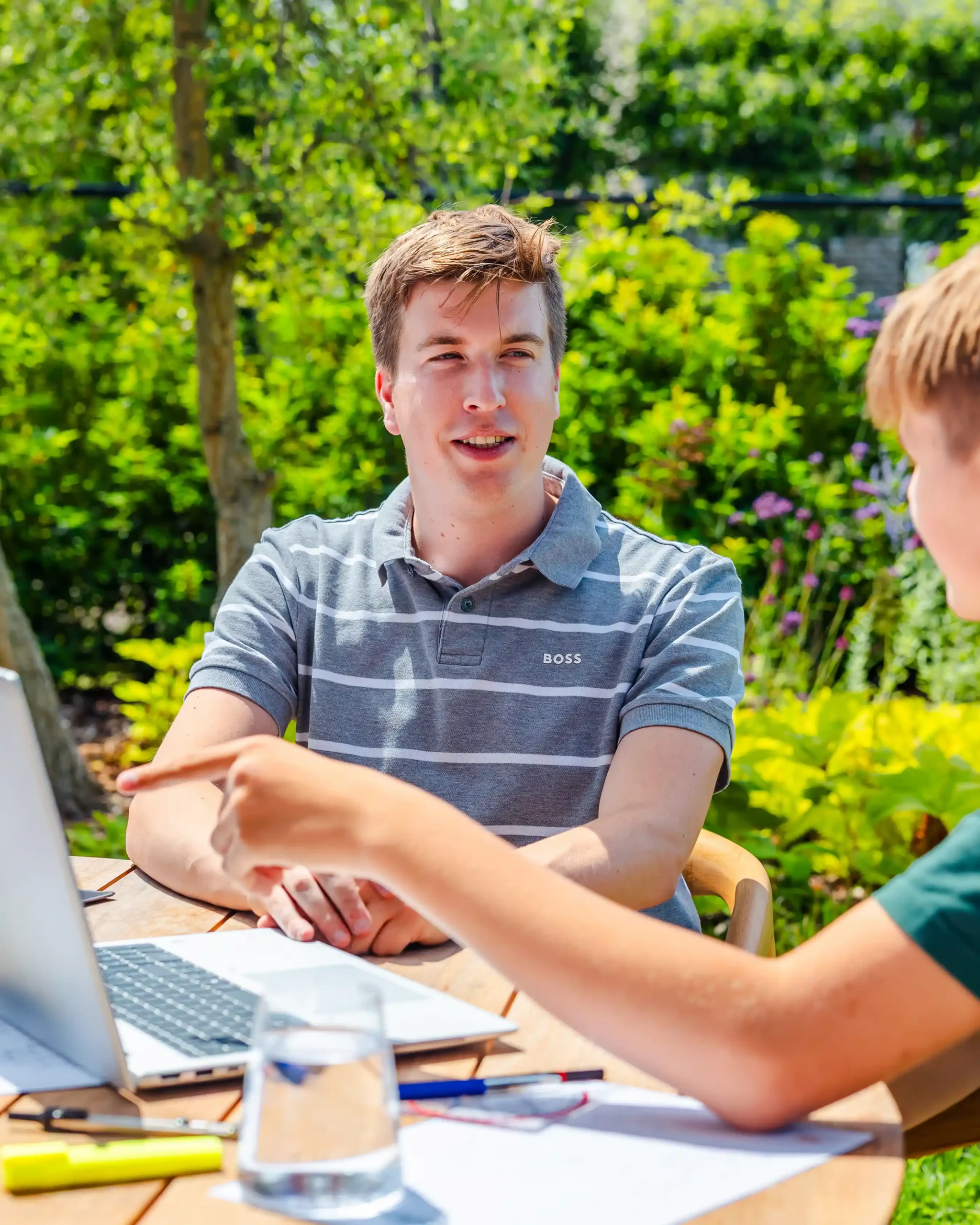 Ruben Janssens is het gezicht achter het wiskundeplatform Alfino